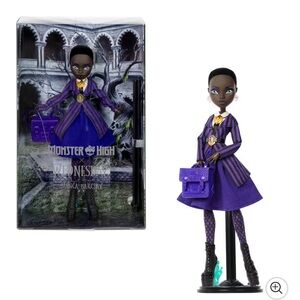 Monster High × Wednesday Doll and Accessories, Bianca Barclay Collectible doll